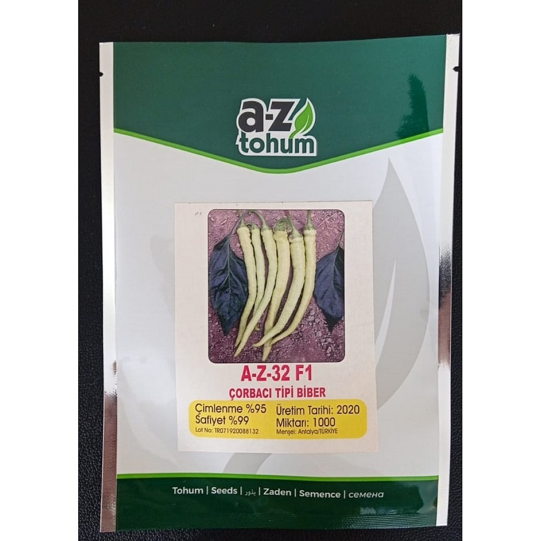 AZ 32 F1 Çorbacı Tip  Biber Tohumu