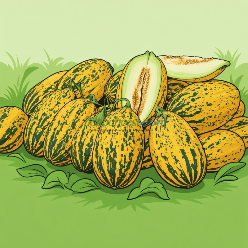 Hermanos F1 Kırkağaç Kavun Fidesi - Görsel 3