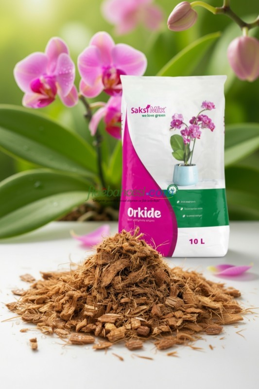 Saksı Mix 10 L Orkide Toprağı Özel Karışım - Görsel 2