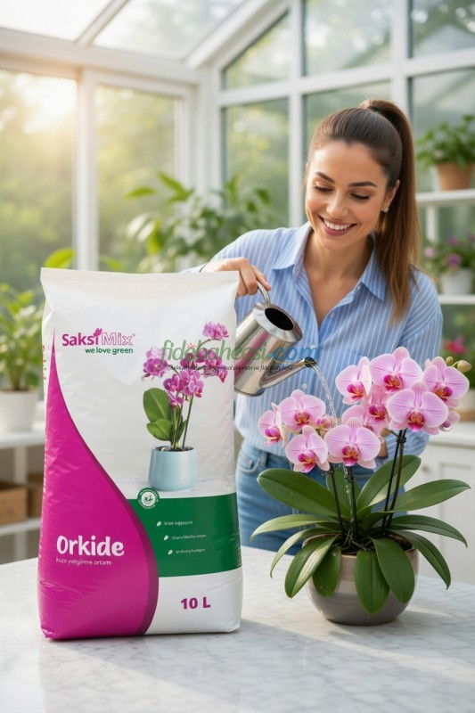 Saksı Mix 10 L Orkide Toprağı Özel Karışım