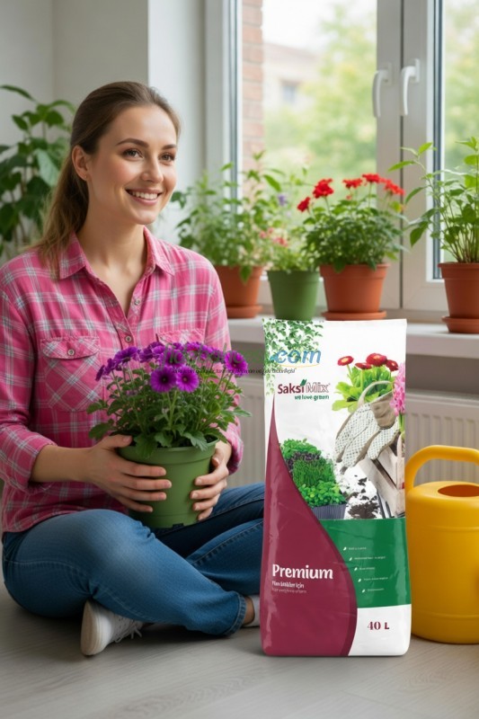 Saksı Mix 40 Lt  Saksı Toprağı - Görsel 3